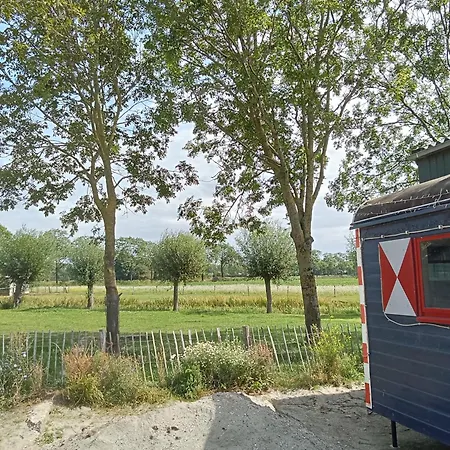 营地 Pipowagen Boerderij De Schans *