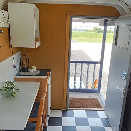 营地 Pipowagen Boerderij De Schans