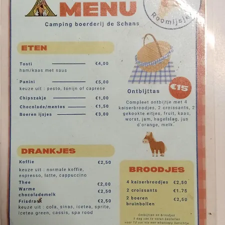 Pipowagen Boerderij De Schans * Klundert