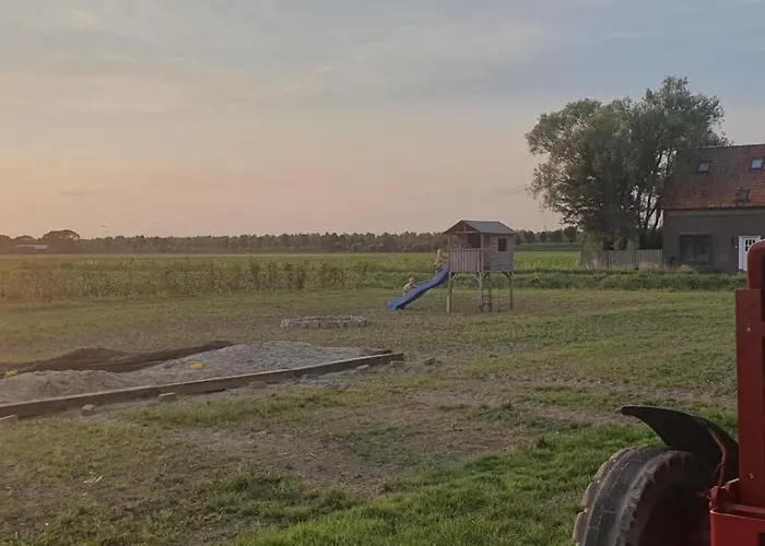 Pipowagen Boerderij De Schans Campeggio Klundert